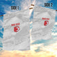 Custom Tunisia Football Garden Flag 2026 Eagles of Carthage White Grunge - African Pride