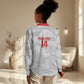 Custom Tunisia Football Women Casual Shirt 2026 Eagles of Carthage White Grunge - African Pride