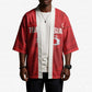 Custom Tunisia Football Kimono 2026 Eagles of Carthage Red Grunge - African Pride
