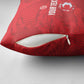 Custom Tunisia Football Pillow Cover 2026 Eagles of Carthage Red Grunge - African Pride