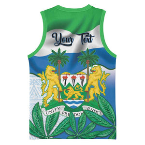 Personalised Afro Sierra Leone Basketball Jersey Chimp With Drum - Happy Independence Day LT14