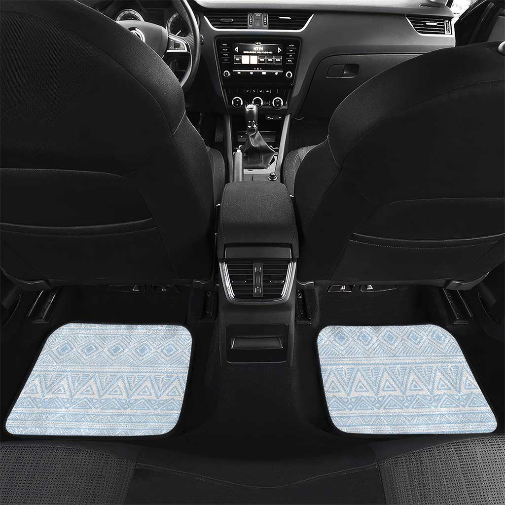 Personalised Afro Sierra Leone Car Mats Chimp With Drum - Happy Independence Day