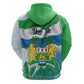 Personalised Afro Sierra Leone Hoodie Chimp With Drum - Happy Independence Day