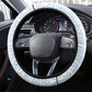 Afro Sierra Leone Steering Wheel Cover Chimp With Drum - Happy Independence Day