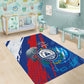 Cape Verde Independence Day Area Rug 51st Anniversary Manatee Coat Of Arms