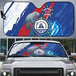 Cape Verde Independence Day Auto Sun Shade 51st Anniversary Manatee Coat Of Arms