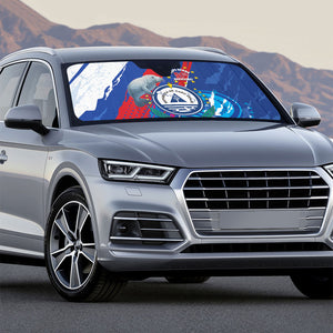 Cape Verde Independence Day Auto Sun Shade 51st Anniversary Manatee Coat Of Arms