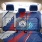Cape Verde Independence Day Back Car Seat Cover 51st Anniversary Manatee Coat Of Arms