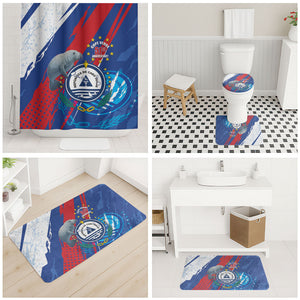 Cape Verde Independence Day Bathroom Set 51st Anniversary Manatee Coat Of Arms