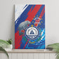 Cape Verde Independence Day Canvas Wall Art 51st Anniversary Manatee Coat Of Arms