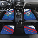 Personalized Cape Verde Independence Day Car Mats 51st Anniversary Manatee Coat Of Arms