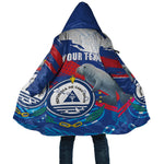 Personalized Cape Verde Independence Day Cloak 51st Anniversary Manatee Coat Of Arms