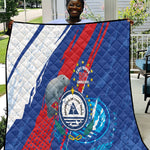 Cape Verde Independence Day Quilt 51st Anniversary Manatee Coat Of Arms