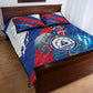 Cape Verde Independence Day Quilt Bed Set 51st Anniversary Manatee Coat Of Arms