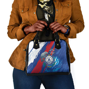 Cape Verde Independence Day Shoulder Handbag 51st Anniversary Manatee Coat Of Arms