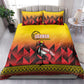 Afro Basketball Custom Uganda Bedding Set Come On Silverbacks African Pattern - African Pride
