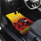 Afro Basketball Custom Uganda Car Mats Come On Silverbacks African Pattern - African Pride