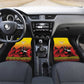 Afro Basketball Custom Uganda Car Mats Come On Silverbacks African Pattern - African Pride