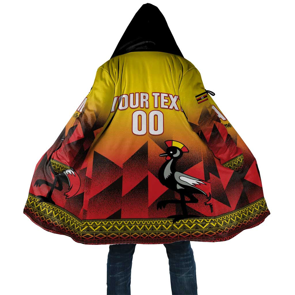 Uganda Basketball Custom Cloak Come On Silverbacks African Pattern