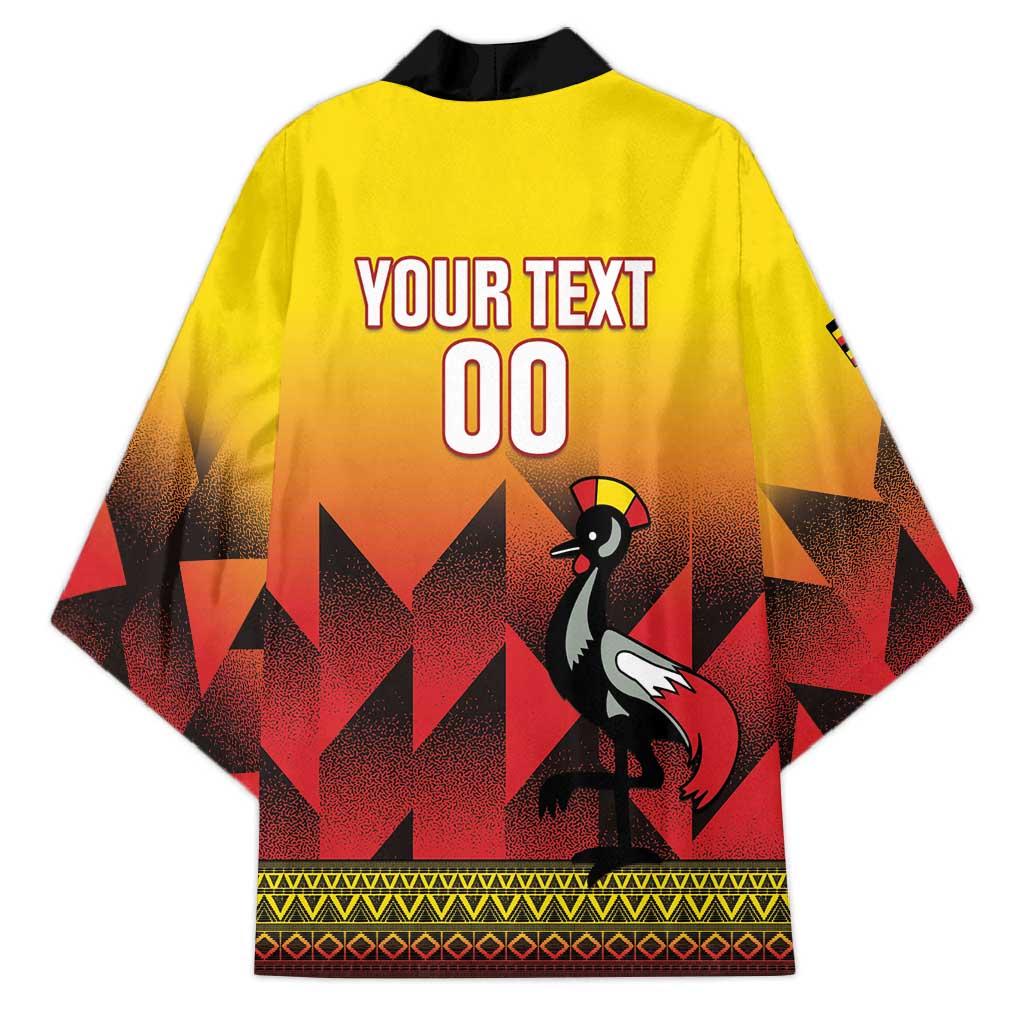 Uganda Basketball Custom Kimono Come On Silverbacks African Pattern