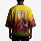 Uganda Basketball Custom Kimono Come On Silverbacks African Pattern