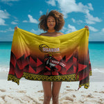 Afro Basketball Custom Uganda Sarong Come On Silverbacks African Pattern - African Pride