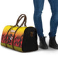 Uganda Basketball Custom Travel Bag Come On Silverbacks African Pattern