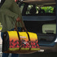 Uganda Basketball Custom Travel Bag Come On Silverbacks African Pattern