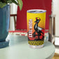 Afro Basketball Custom Uganda Tumbler Cup Come On Silverbacks African Pattern - African Pride