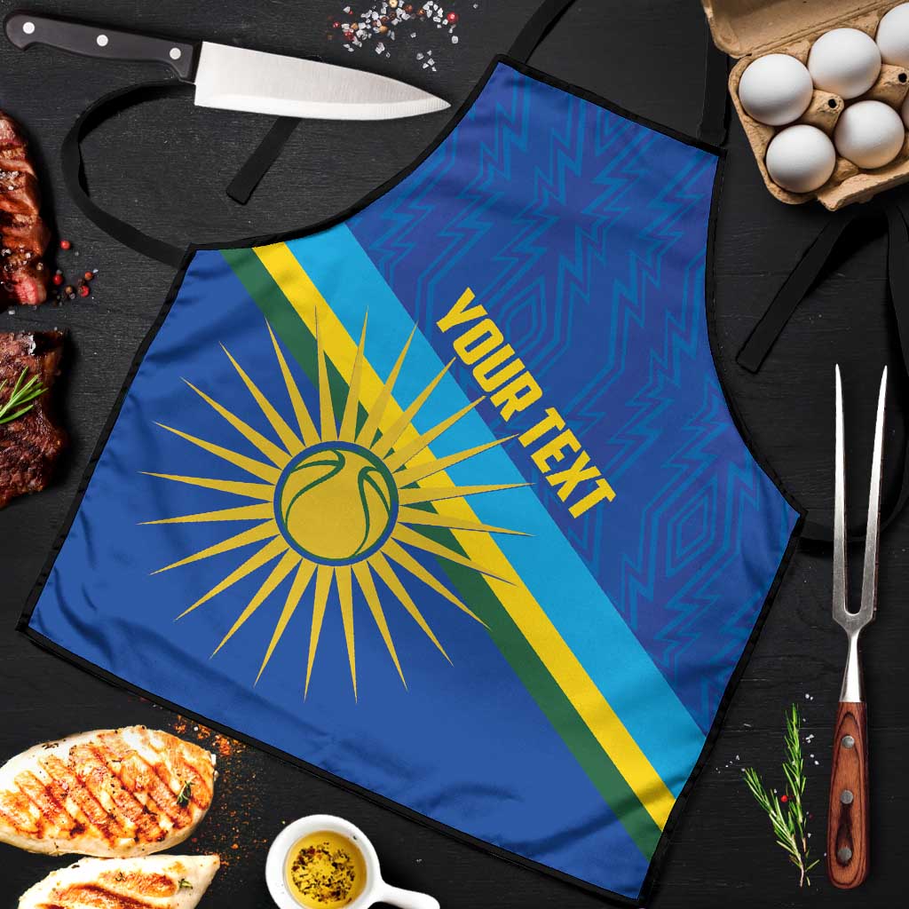Rwanda Basketball Custom Apron Go Champions Imigongo Folk Pattern