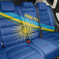 Afro Basketball Custom Rwanda Back Car Seat Cover Go Champions Imigongo Folk Pattern - African Pride