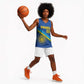 Afro Basketball Custom Rwanda Basketball Jersey Go Champions Imigongo Folk Pattern LT14