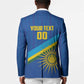 Rwanda Basketball Custom Blazer Go Champions Imigongo Folk Pattern