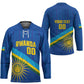 Rwanda Basketball Custom Hockey Jersey Go Champions Imigongo Folk Pattern