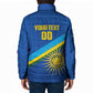 Rwanda Basketball Custom Padded Jacket Go Champions Imigongo Folk Pattern