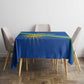 Afro Basketball Custom Rwanda Tablecloth Go Champions Imigongo Folk Pattern - African Pride