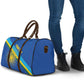 Rwanda Basketball Custom Travel Bag Go Champions Imigongo Folk Pattern