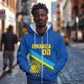 Afro Basketball Custom Rwanda Zip Hoodie Go Champions Imigongo Folk Pattern - African Pride