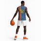 Afro Basketball Custom DR Congo Basketball Jersey Come On Leopards Skin Pattern LT14