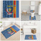 DR Congo Basketball Custom Bathroom Set Come On Leopards Skin Pattern