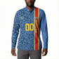 DR Congo Basketball Custom Button Sweatshirt Come On Leopards Skin Pattern