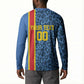 DR Congo Basketball Custom Button Sweatshirt Come On Leopards Skin Pattern