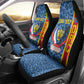 Afro Basketball Custom DR Congo Car Seat Cover Come On Leopards Skin Pattern - African Pride