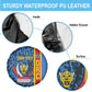 Afro Basketball Custom DR Congo Spare Tire Cover Come On Leopards Skin Pattern - African Pride