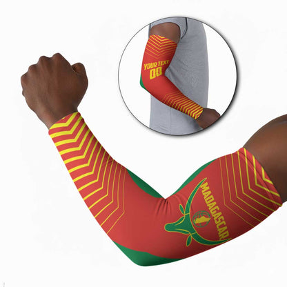 Madagascar Basketball Custom Arm Sleeves Come On Angel Manzano