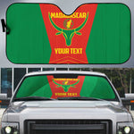 Madagascar Basketball Custom Auto Sun Shade Come On Angel Manzano