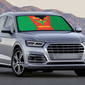 Madagascar Basketball Custom Auto Sun Shade Come On Angel Manzano