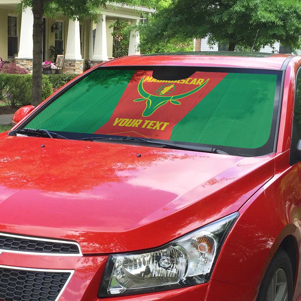 Madagascar Basketball Custom Auto Sun Shade Come On Angel Manzano