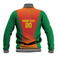 Afro Basketball Custom Madagascar Baseball Jacket Come On Angel Manzano - African Pride