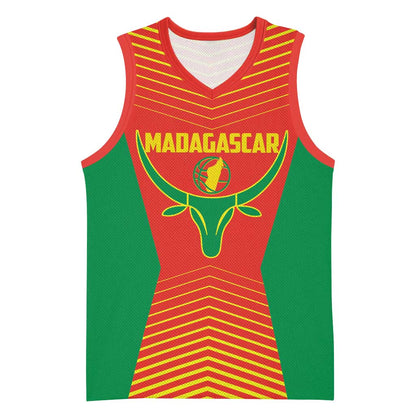 Afro Basketball Custom Madagascar Basketball Jersey Come On Angel Manzano LT14